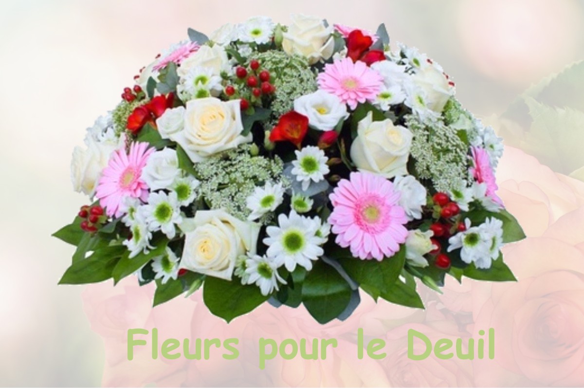 fleurs deuil GRANS